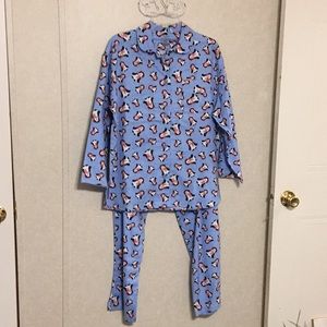 NWOT sleep sense Petites flannel pj set